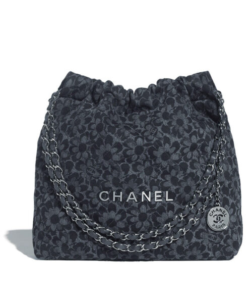Chanel 22 Small Handbag AS3260 Black